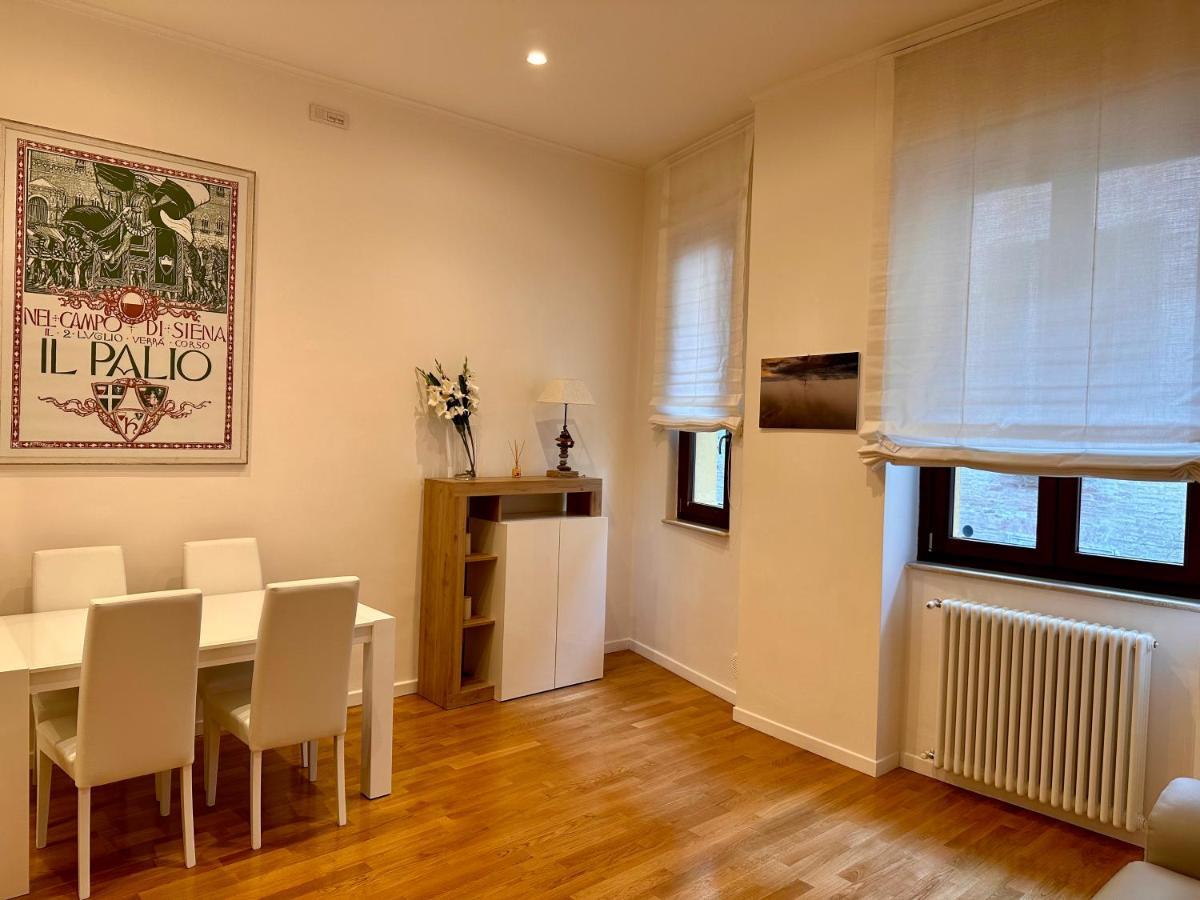 סיינה Sisters' Home - Appartamento Nel Centro Storico Con Terrazzo, Aria Condizionata E Vasca Da Bagno מראה חיצוני תמונה